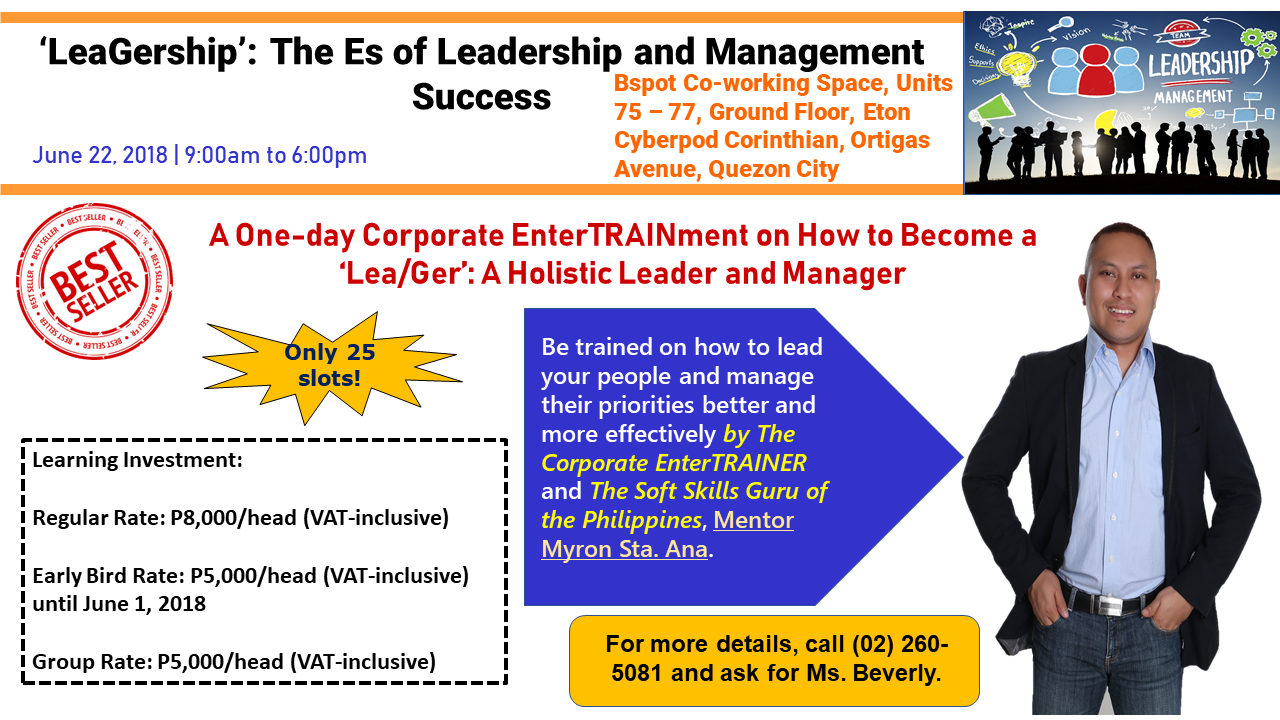 Leadership and Management Seminar in the Philippines