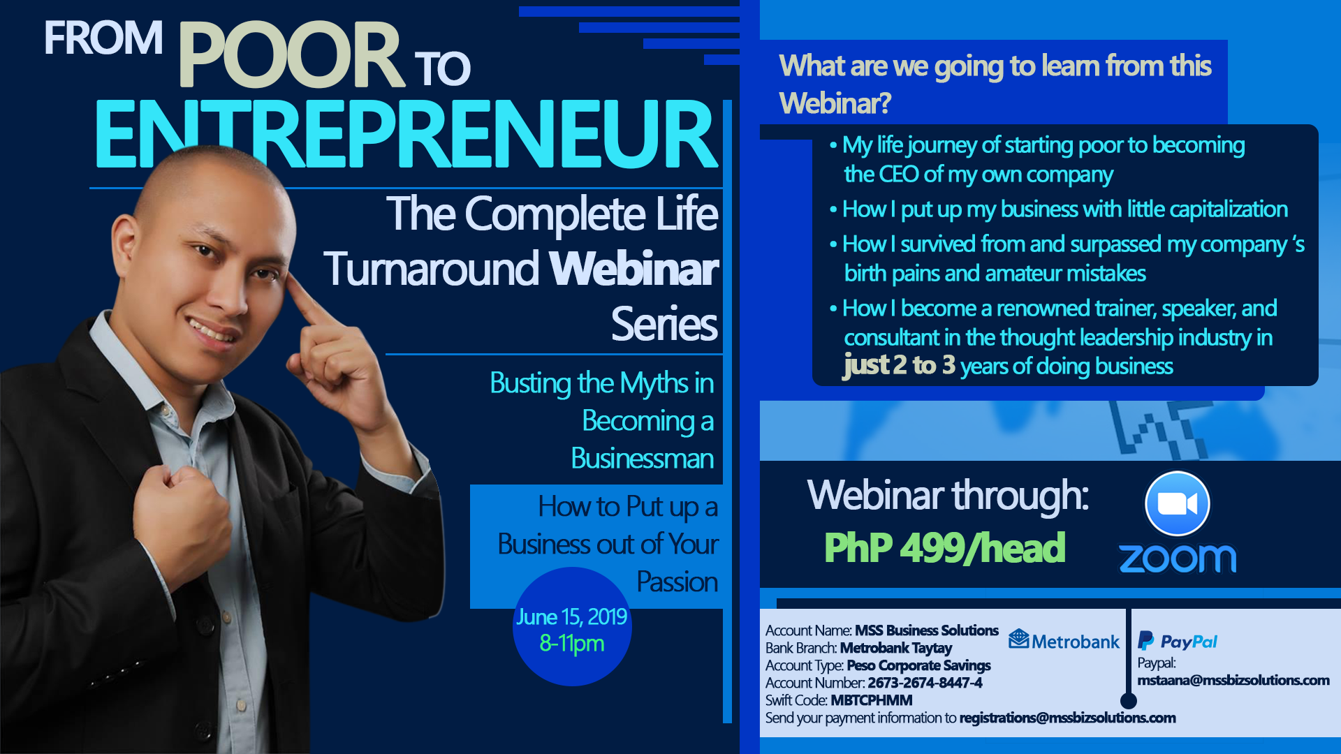 Entrepreneurship Webinar in the Philippines